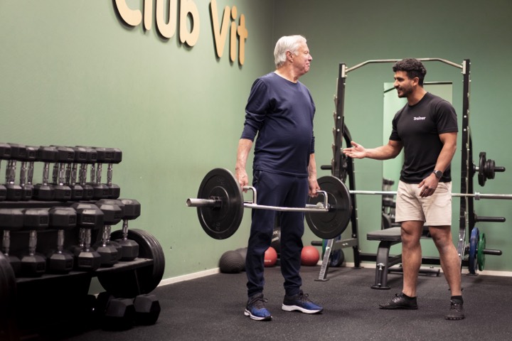 Trainen bij ClubVit in Den Haag